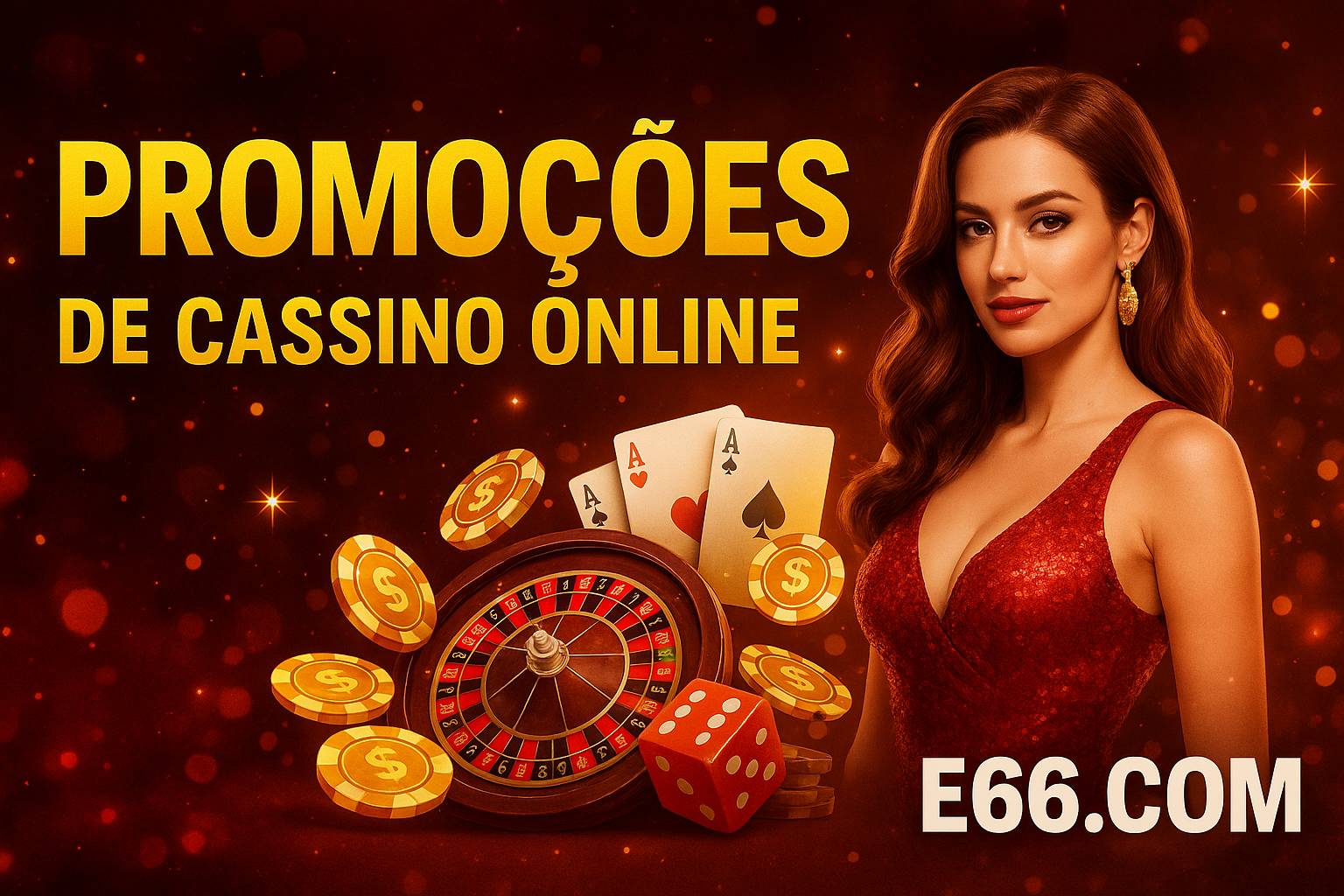 O bônus promocional E66.COM é uma ótima maneira de começar sua aventura