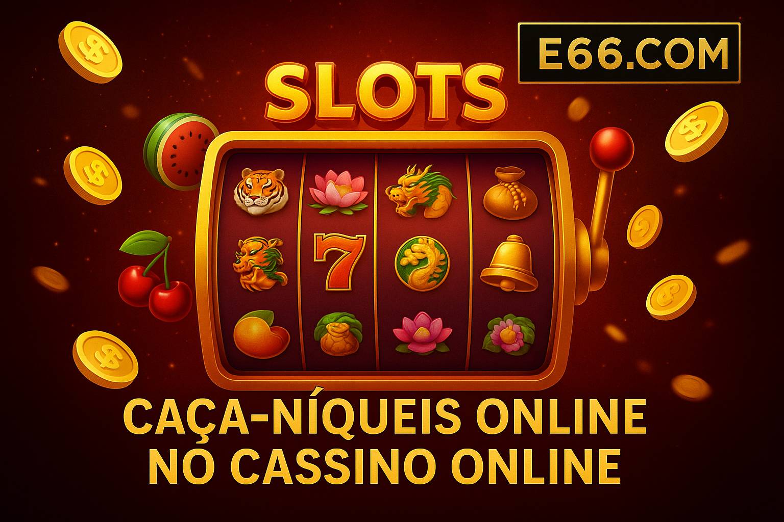 Explore o mundo das slot machines no E66.COM Casino